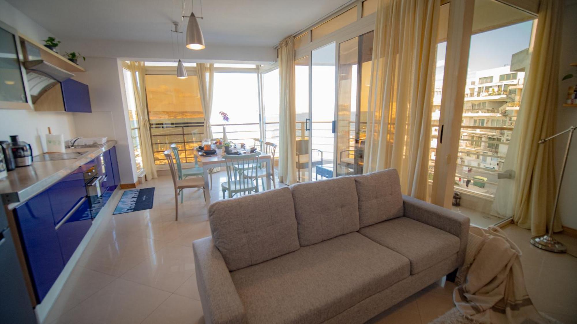 Mellieha Bay 3 Bedroom Apartment "Coastal Comfort" Kültér fotó