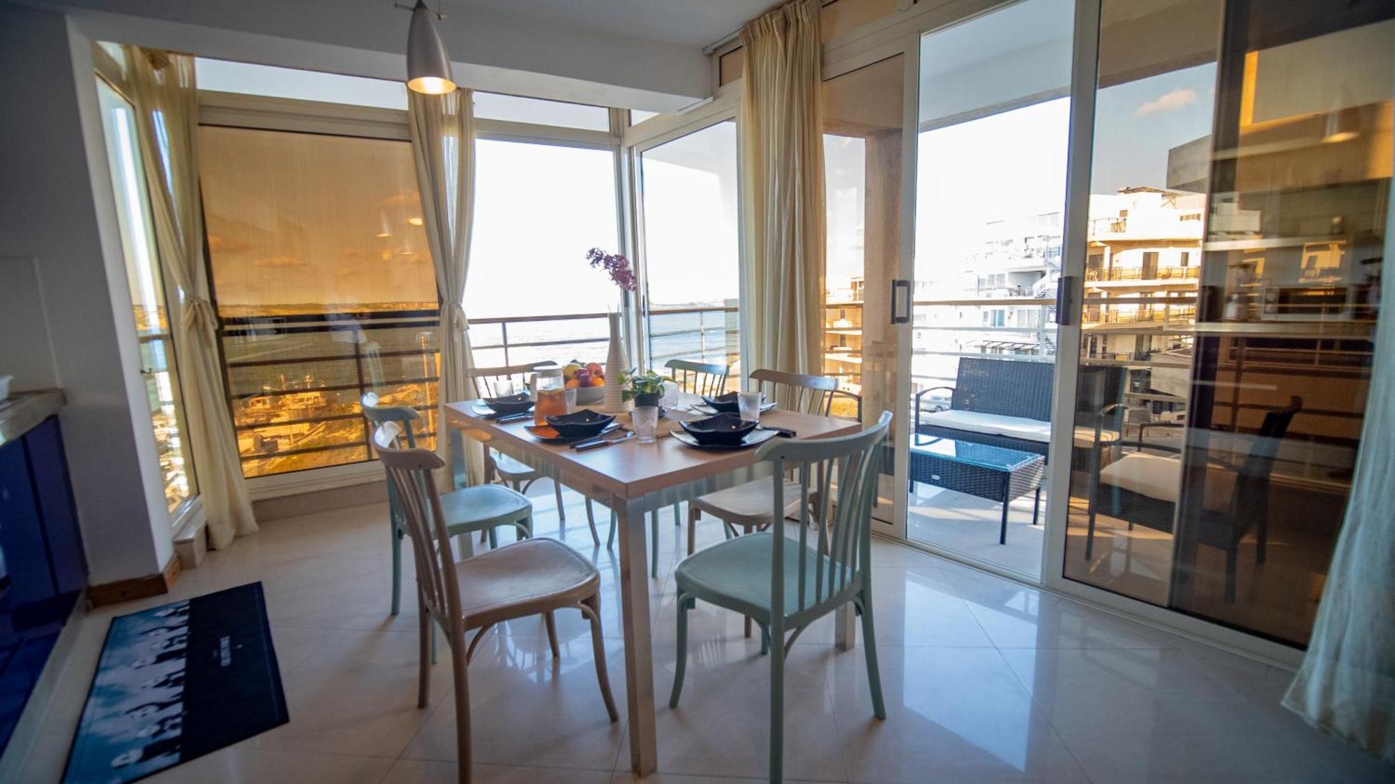 Mellieha Bay 3 Bedroom Apartment "Coastal Comfort" Kültér fotó
